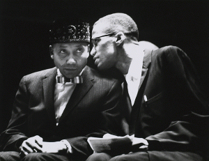 Elijah Muhammad and Malcolm X