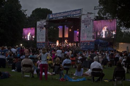Mariah Carey at MLB All-Star Charity Concert