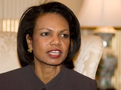 Condoleezza Rice - Wood Horse