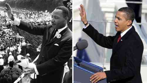 Reverend King & President Obama