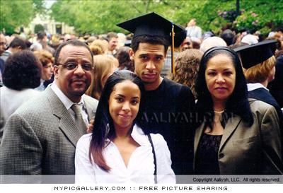 Aaliyah and her family